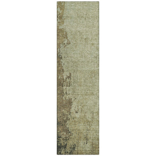 Piper Looms Chantille Modern ACN1904 Olive Machine Washable Area Rug Runner Main Image