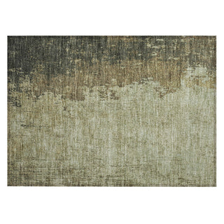Piper Looms Chantille Modern ACN1904 Olive Machine Washable Area Rug Scatter Main Image