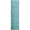 Piper Looms Chantille Modern ACN1904 Teal Machine Washable Area Rug Runner Main Image