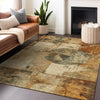 Piper Looms Chantille Global ACN1905 Beige Machine Washable Area Rug Lifestyle Image Feature