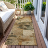 Piper Looms Chantille Global ACN1905 Beige Machine Washable Area Rug Runner Outdoor Lifestyle Image Feature
