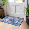 Piper Looms Chantille Global ACN1905 Blue Machine Washable Area Rug Scatter Lifestyle Image Feature