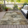 Piper Looms Chantille Global ACN1905 Taupe Machine Washable Area Rug Outdoor Lifestyle Image Feature