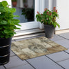 Piper Looms Chantille Global ACN1905 Taupe Machine Washable Area Rug Scatter Outdoor Lifestyle Image Feature