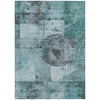 Piper Looms Chantille Global ACN1905 Teal Machine Washable Area Rug main image