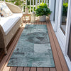 Piper Looms Chantille Global ACN1905 Teal Machine Washable Area Rug Runner Outdoor Lifestyle Image Feature