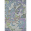 Piper Looms Chantille Geometric ACN1906 Blue Machine Washable Area Rug main image