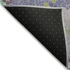 Piper Looms Chantille Geometric ACN1906 Fern Machine Washable Area Rug Backing Image