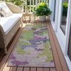 Piper Looms Chantille Geometric ACN1906 Fern Machine Washable Area Rug Runner Outdoor Lifestyle Image Feature