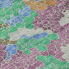 Piper Looms Chantille Geometric ACN1906 Green Machine Washable Area Rug Swatch Image