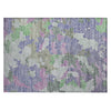 Piper Looms Chantille Geometric ACN1906 Purple Machine Washable Area Rug Scatter Main Image