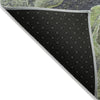 Piper Looms Chantille Abstract ACN1907 Aloe Machine Washable Area Rug Backing Image