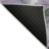 Piper Looms Chantille Abstract ACN1908 Lavender Machine Washable Area Rug Backing Image