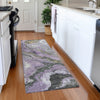 Piper Looms Chantille Abstract ACN1908 Lavender Machine Washable Area Rug Runner Lifestyle Image Feature