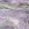 Piper Looms Chantille Abstract ACN1908 Lavender Machine Washable Area Rug Swatch Image