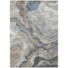 Piper Looms Chantille Abstract ACN1908 Taupe Machine Washable Area Rug main image