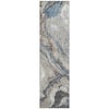 Piper Looms Chantille Abstract ACN1908 Taupe Machine Washable Area Rug Runner Main Image