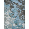 Piper Looms Chantille Abstract ACN1909 Blue Machine Washable Area Rug main image