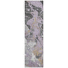 Piper Looms Chantille Abstract ACN1909 Lavender Machine Washable Area Rug Runner Main Image