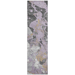 Piper Looms Chantille Abstract ACN1909 Lavender Machine Washable Area Rug Runner Main Image