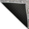 Piper Looms Chantille Abstract ACN1909 Mocha Machine Washable Area Rug Backing Image