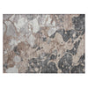 Piper Looms Chantille Abstract ACN1909 Mocha Machine Washable Area Rug Scatter Main Image