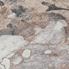 Piper Looms Chantille Abstract ACN1909 Mocha Machine Washable Area Rug Swatch Image