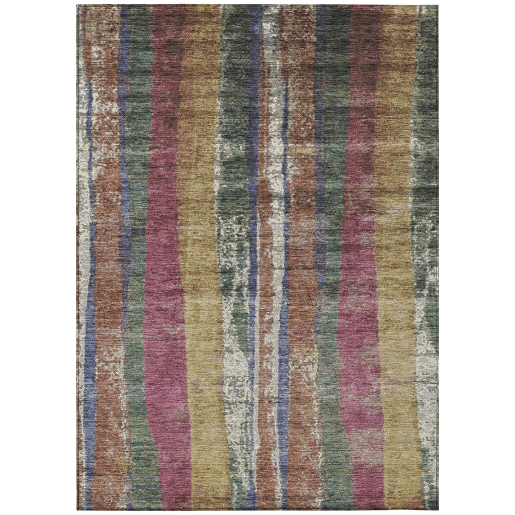 Piper Looms Chantille Stripes ACN1910 Blush Machine Washable Area Rug main image