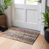 Piper Looms Chantille Stripes ACN1910 Blush Machine Washable Area Rug Scatter Lifestyle Image Feature