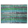 Piper Looms Chantille Stripes ACN1910 Teal Machine Washable Area Rug Scatter Main Image