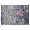 Piper Looms Chantille Abstract ACN1911 Blue Machine Washable Area Rug Scatter Main Image