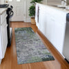 Piper Looms Chantille Abstract ACN1911 Fern Machine Washable Area Rug Runner Lifestyle Image Feature