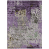 Piper Looms Chantille Abstract ACN1911 Lavender Machine Washable Area Rug main image