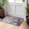 Piper Looms Chantille Abstract ACN1911 Lavender Machine Washable Area Rug Scatter Lifestyle Image Feature