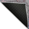 Piper Looms Chantille Abstract ACN1911 Plum Machine Washable Area Rug Backing Image