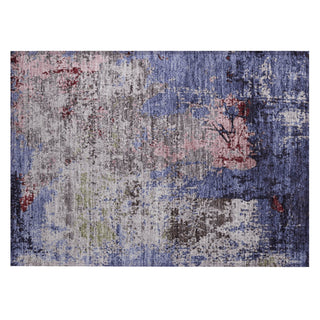 Piper Looms Chantille Abstract ACN1911 Plum Machine Washable Area Rug Scatter Main Image