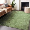 Piper Looms Chantille Abstract ACN1912 Aloe Machine Washable Area Rug Lifestyle Image Feature