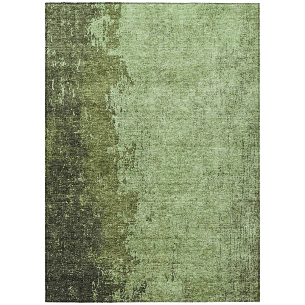 Piper Looms Chantille Abstract ACN1912 Aloe Machine Washable Area Rug main image