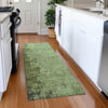 Piper Looms Chantille Abstract ACN1912 Aloe Machine Washable Area Rug Runner Lifestyle Image Feature