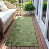 Piper Looms Chantille Abstract ACN1912 Aloe Machine Washable Area Rug Runner Outdoor Lifestyle Image Feature