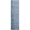 Piper Looms Chantille Abstract ACN1912 Blue Machine Washable Area Rug Runner Main Image