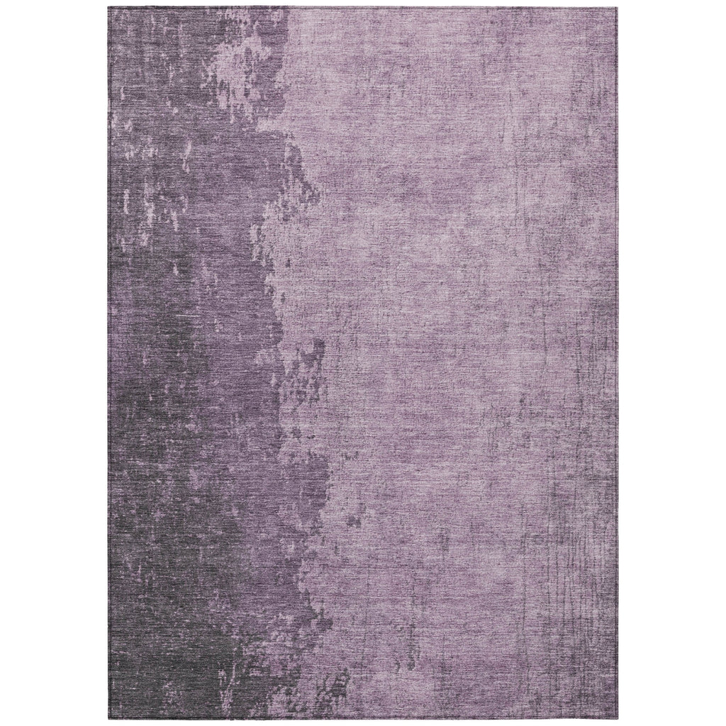 Piper Looms Chantille Abstract ACN1912 Lavender Machine Washable Area Rug main image
