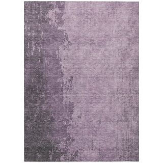 Piper Looms Chantille Abstract ACN1912 Lavender Machine Washable Area Rug main image