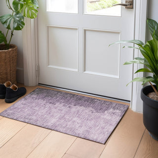 Piper Looms Chantille Abstract ACN1912 Lavender Machine Washable Area Rug Scatter Lifestyle Image Feature