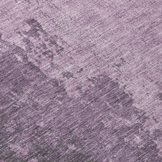 Piper Looms Chantille Abstract ACN1912 Lavender Machine Washable Area Rug Swatch Image