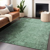 Piper Looms Chantille Abstract ACN1912 Seafoam Machine Washable Area Rug Lifestyle Image Feature