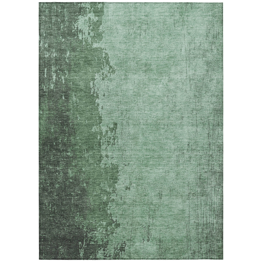 Piper Looms Chantille Abstract ACN1912 Seafoam Machine Washable Area Rug main image