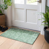 Piper Looms Chantille Abstract ACN1912 Seafoam Machine Washable Area Rug Scatter Lifestyle Image Feature