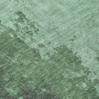 Piper Looms Chantille Abstract ACN1912 Seafoam Machine Washable Area Rug Swatch Image