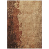 Piper Looms Chantille Abstract ACN1912 Tan Machine Washable Area Rug main image